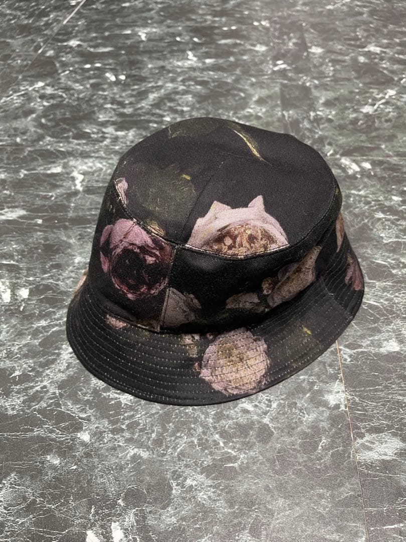LAD MUSICIAN 花柄 FLOWER BUCKET HAT キャップ