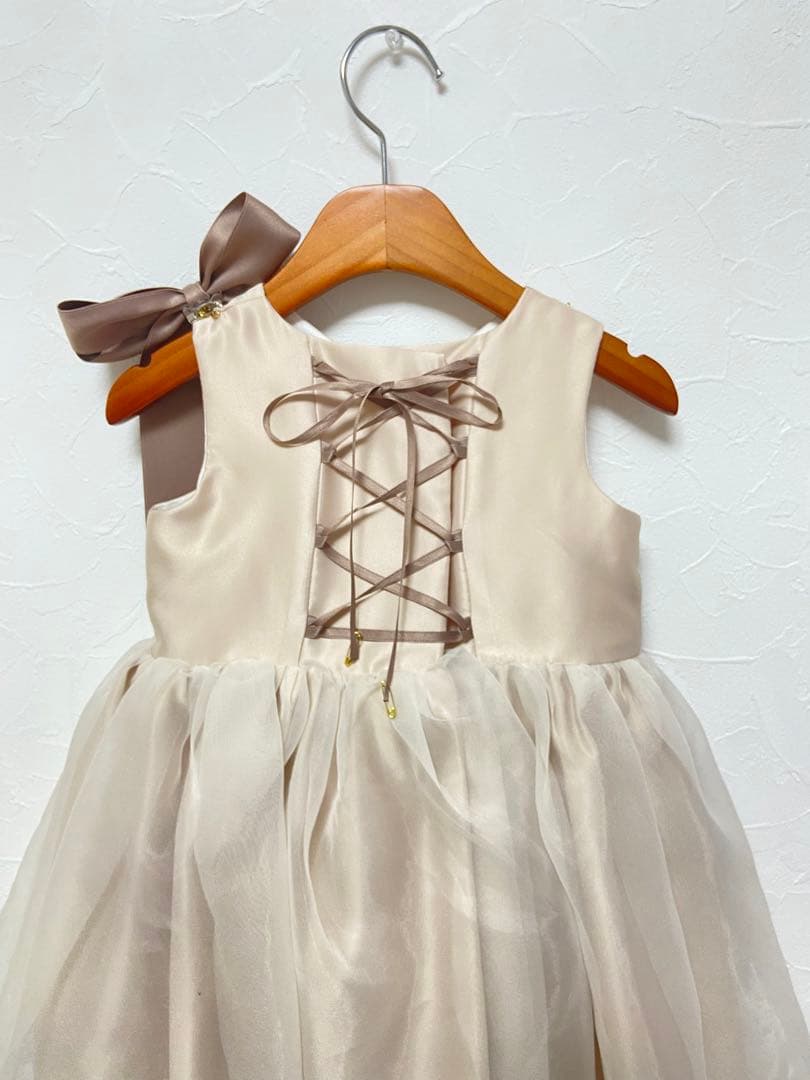 【DRESCCO】ヘラ ゴールドピンクドレス