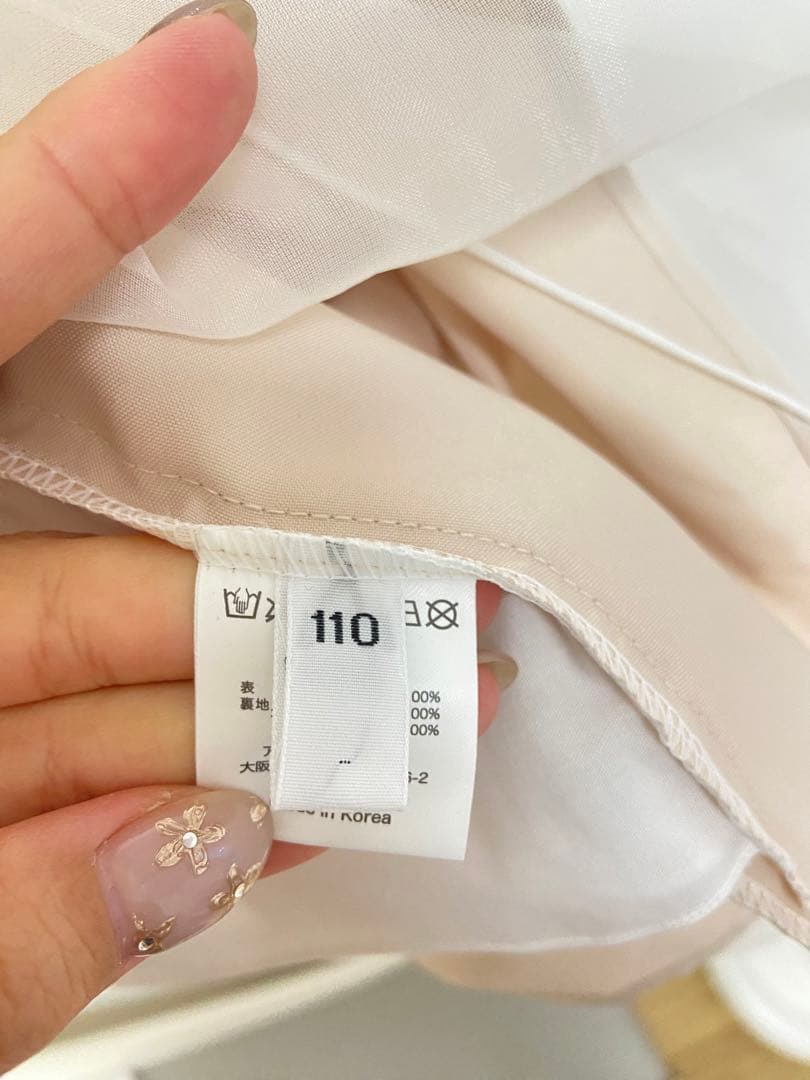 【DRESCCO】ヘラ ゴールドピンクドレス