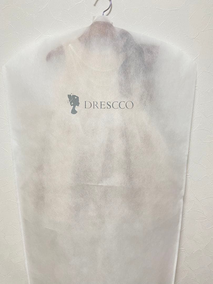 【DRESCCO】ヘラ ゴールドピンクドレス