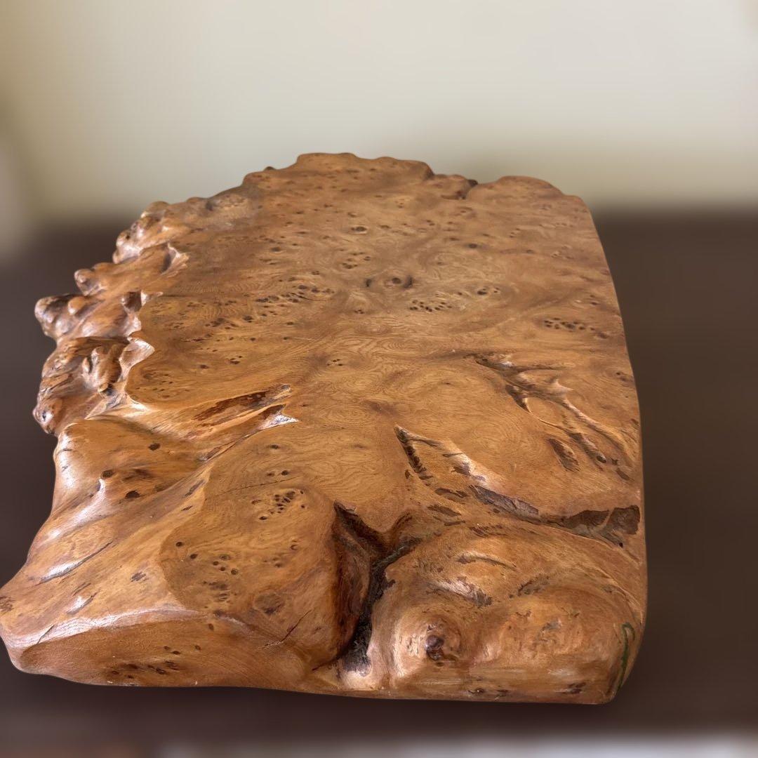 瘤杢（こぶもく）　花台　飾り台