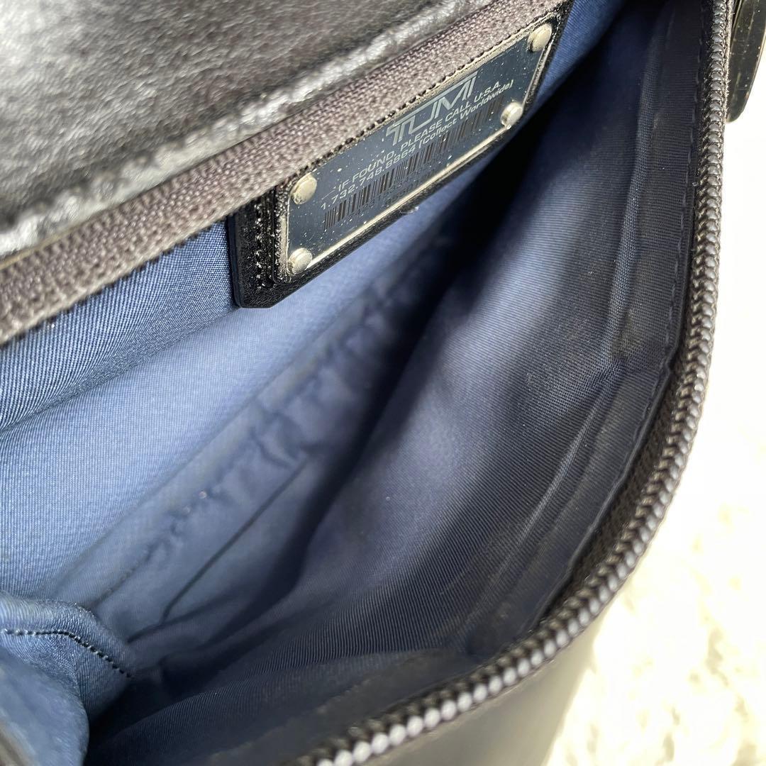 希少　TUMI 　ブラッドリー バックパック オールレザー ブラック　黒