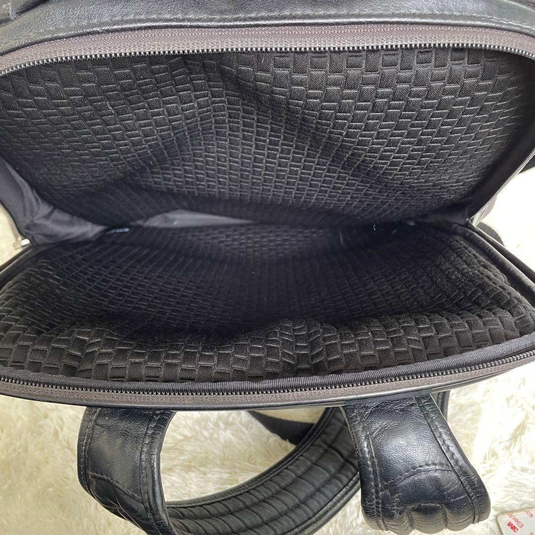 希少　TUMI 　ブラッドリー バックパック オールレザー ブラック　黒