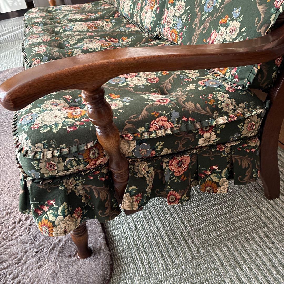 飛騨産業　キツツキ　穂高　三人掛け セパレート