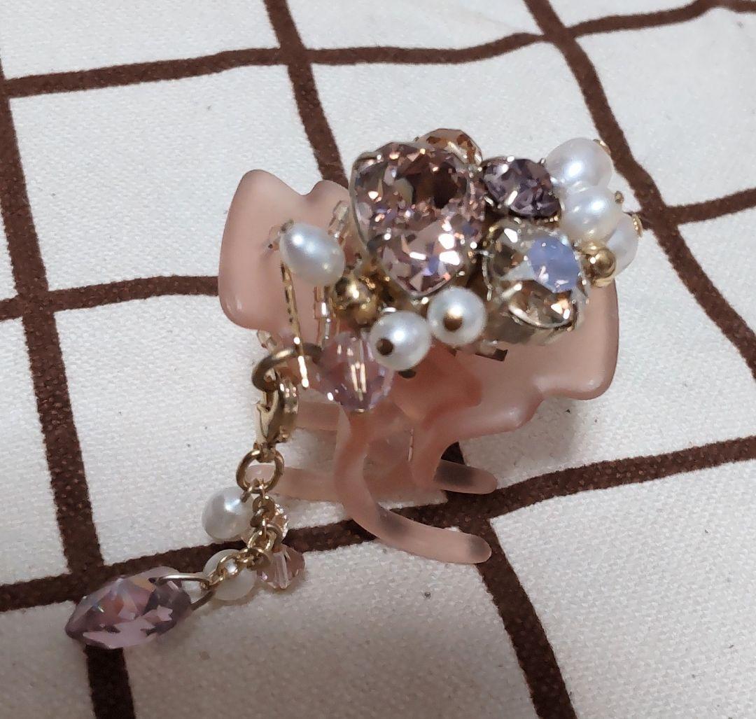 コンプレックスビス ピンクのクリップセット