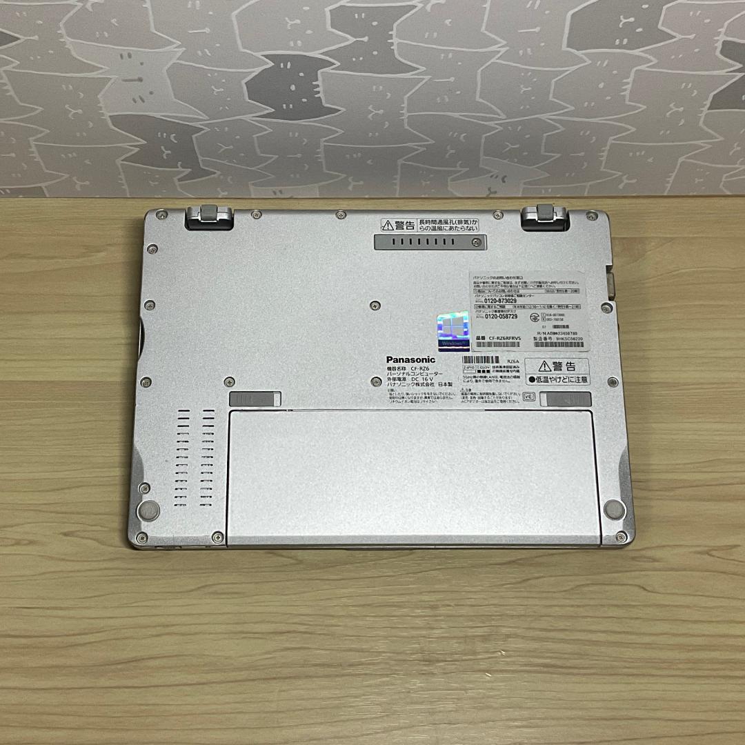 超軽量・LTE＞CF-RZ6 Core i5/8G/SSD256G/Office