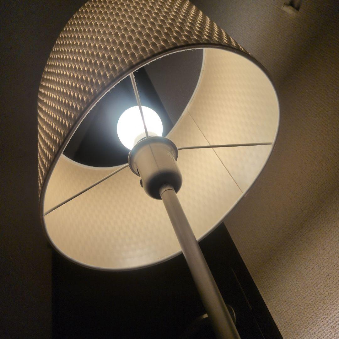 IKEA　イケア ALANG アーレング フロアランプ ニッケルメッキ ホワイト