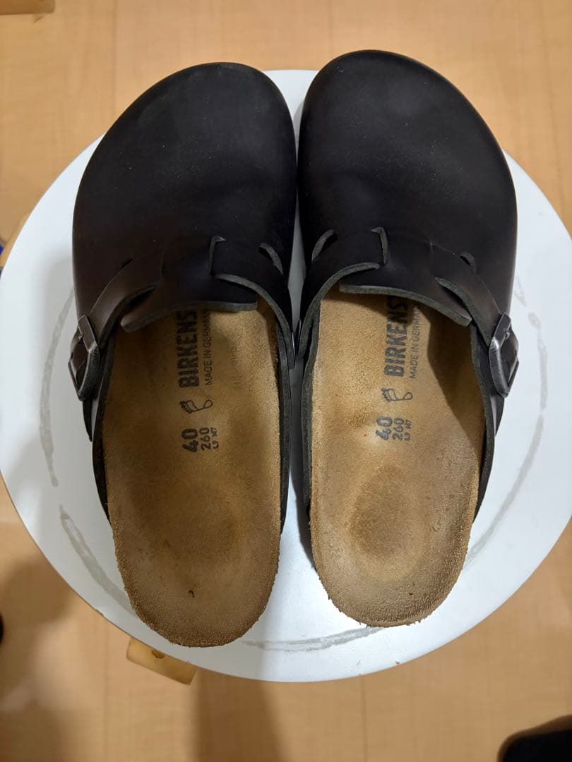 BIRKENSTOCK ブラック サンダル サイズ40