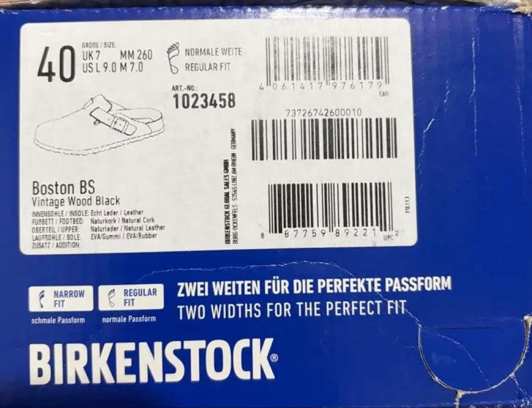 BIRKENSTOCK ブラック サンダル サイズ40