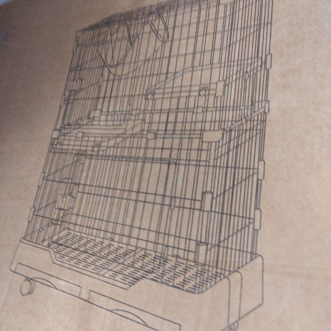 Shinyever 猫 ケージ キャットケージ 猫ゲージ ペットケージ 3段