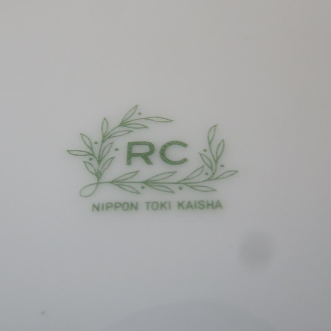 日本陶器会社 ティーカップセット 2脚 3脚 花柄 デザート皿 金彩 バラ売り可