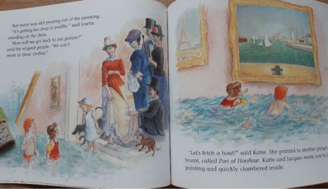 Katie and the Sunflower外 世界名画おすすめ英語絵本12冊