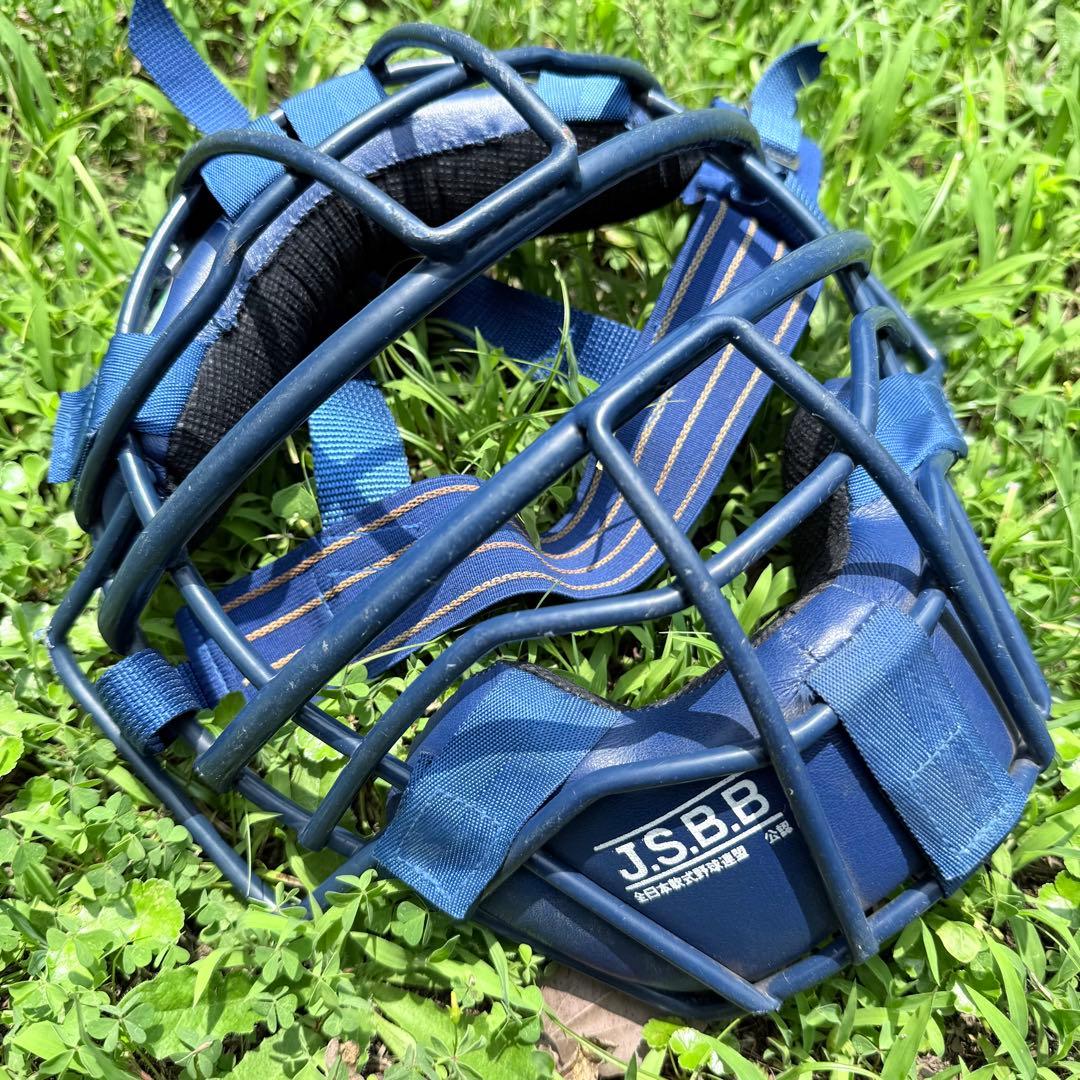 Rawlings ローリングス JSBB キャッチャー用３点セット　マスク　青