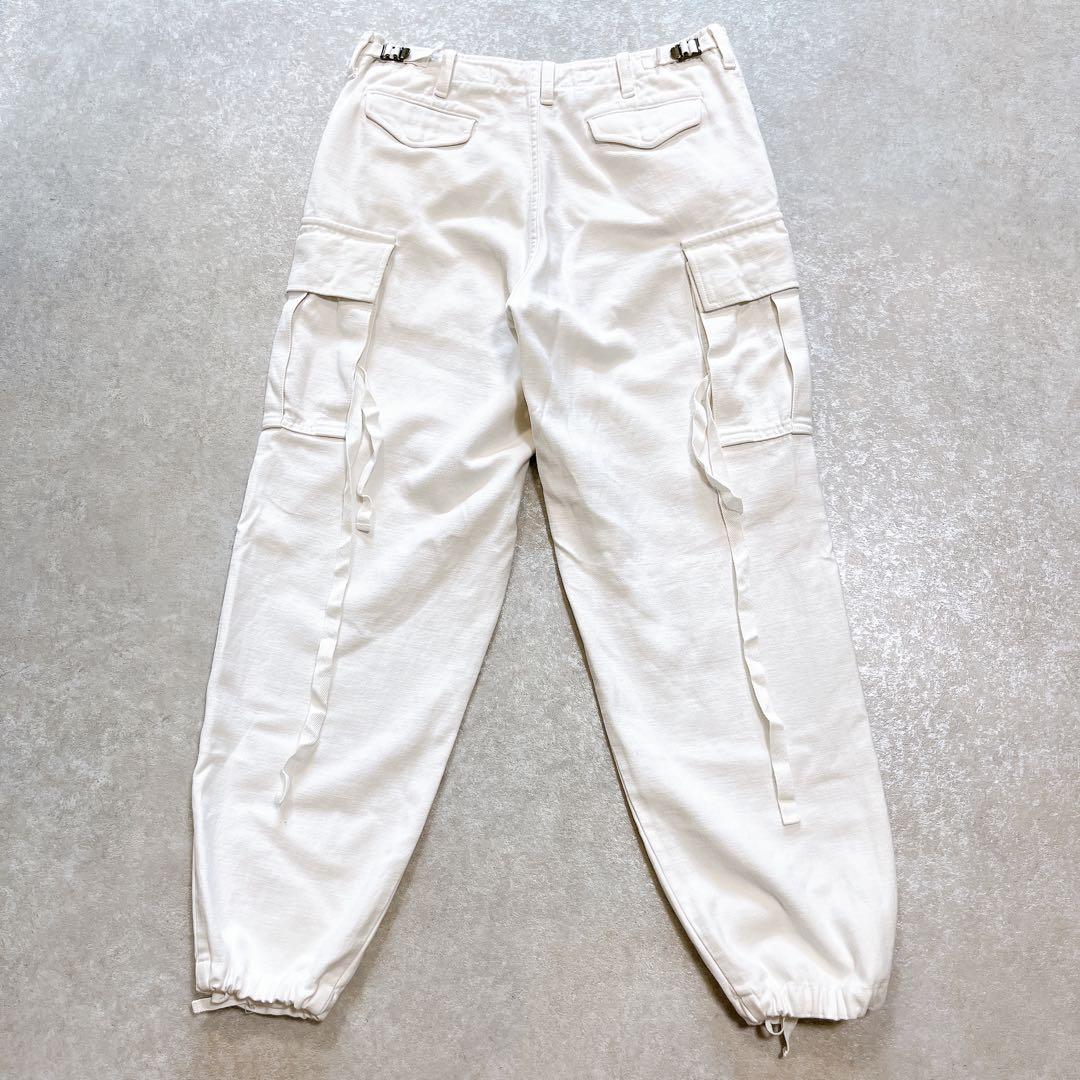 現行美品✨マディソンブルー カーゴパンツ ホワイト ゆったり 洗える 02