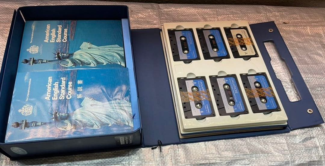 リンガフォン　米語　スタンダードコース　カセット版　欠品無　完全揃　希少