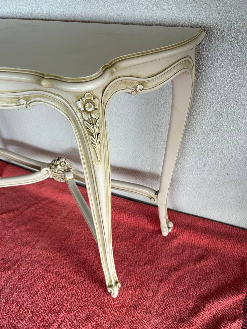 ◾️西欧アンティーク◾️カリモクdomani ドマーニ◾️ルイ15世コンソールテーブル