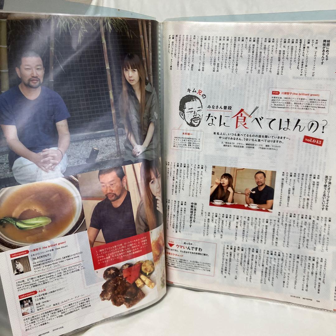 川瀬智子　19ページ分　切り抜き　