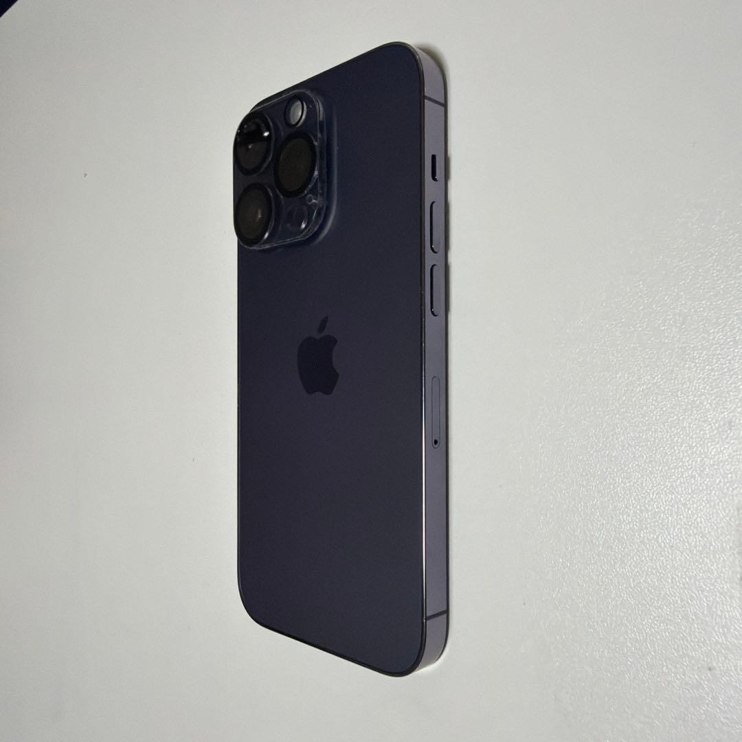 美品 iPhone14pro 128gb SIMフリー ガラス＆カメラフィルム付