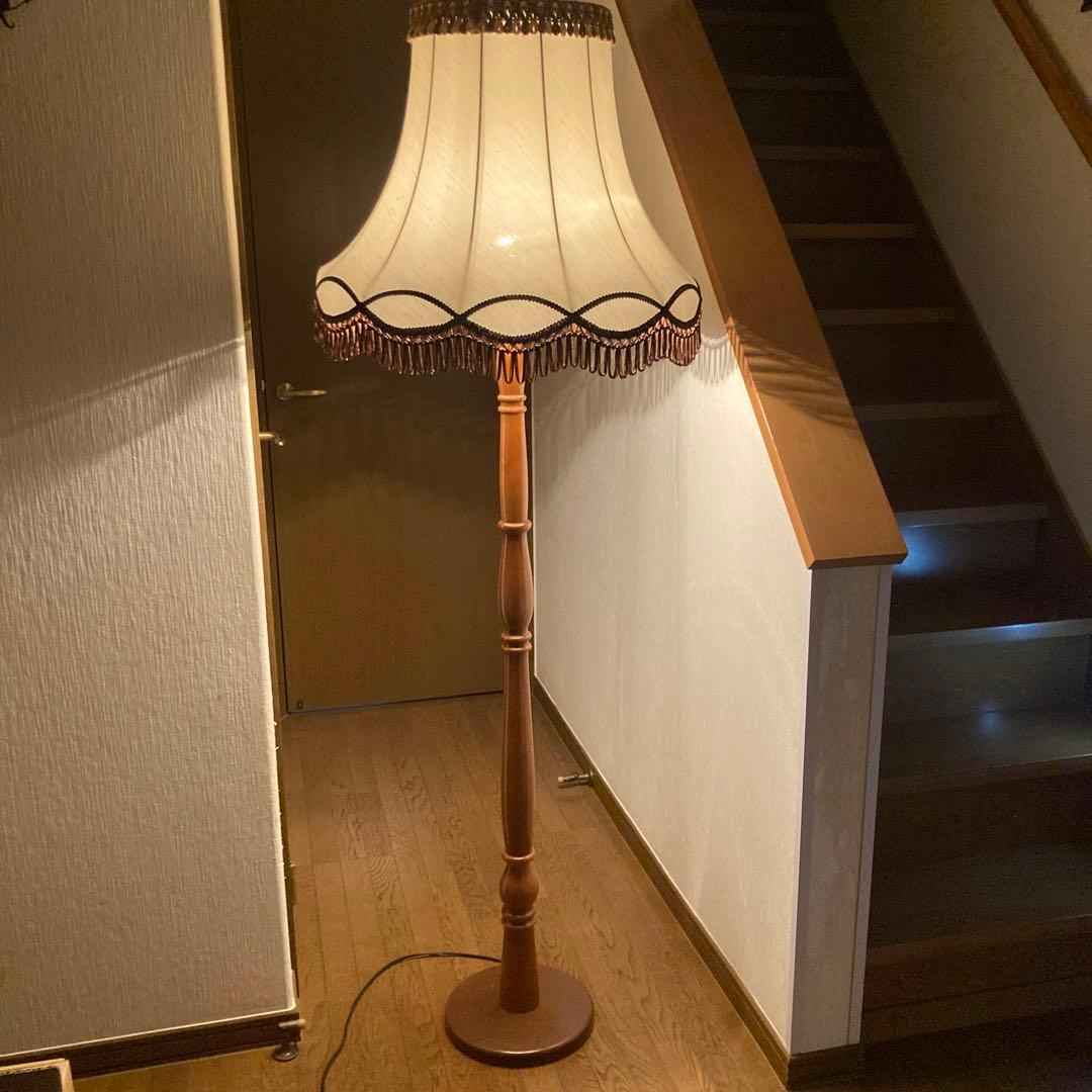 東芝　ルームライト　フロアライト　アンティーク　スタンドライト