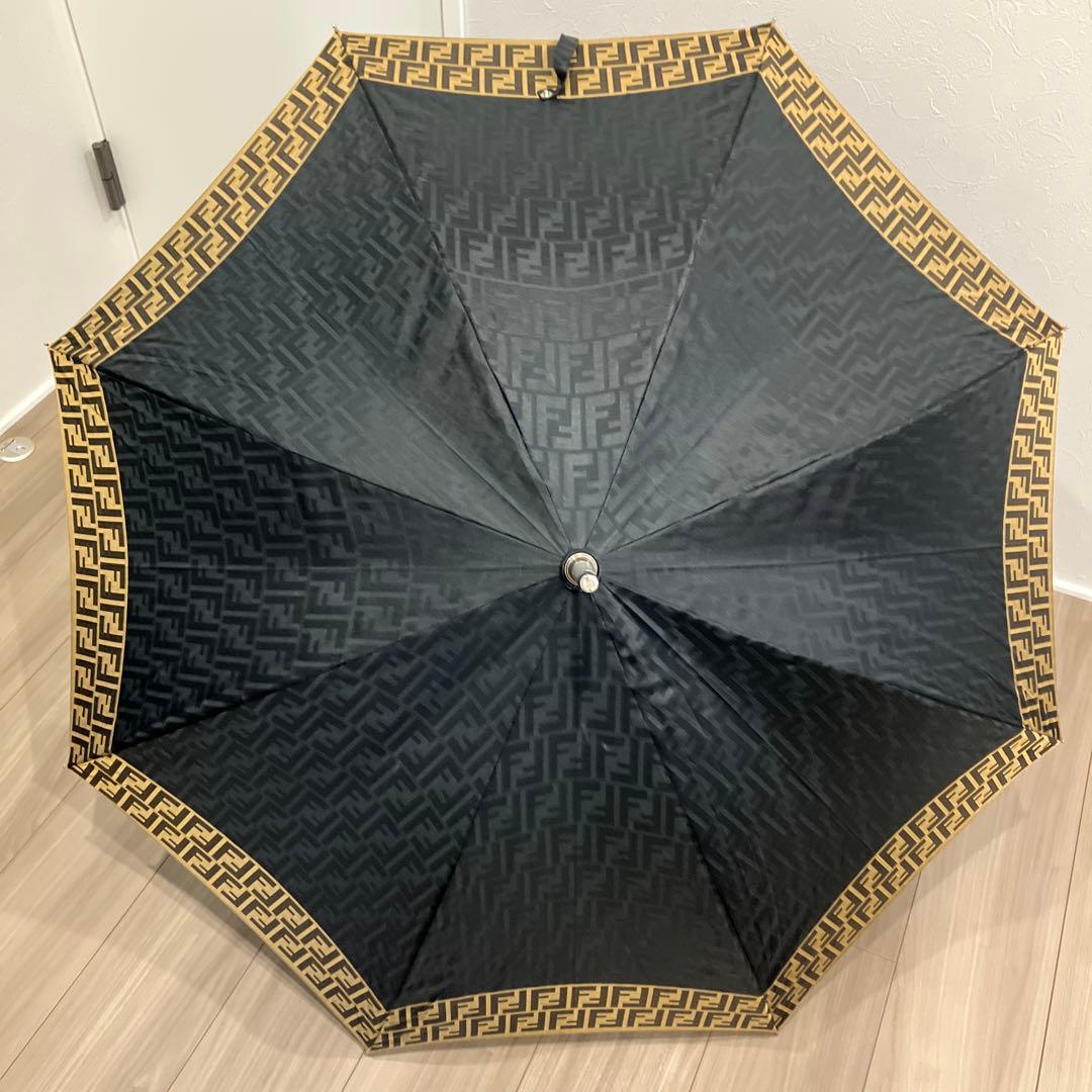 〈タグ付き未使用〉フェンディ 長傘　ズッカ柄