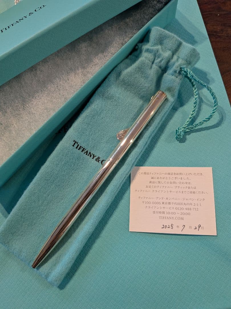 【新品・未使用】Tiffany & Co. エルサ・ペレッティ　ボールペン