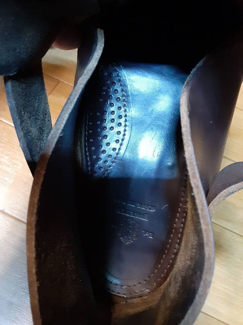 ユケテン　27センチ　モカシン　ブーツ　中古　9d