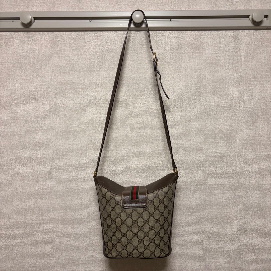 Gucci GGキャンバス ショルダーバッグ オールドグッチ