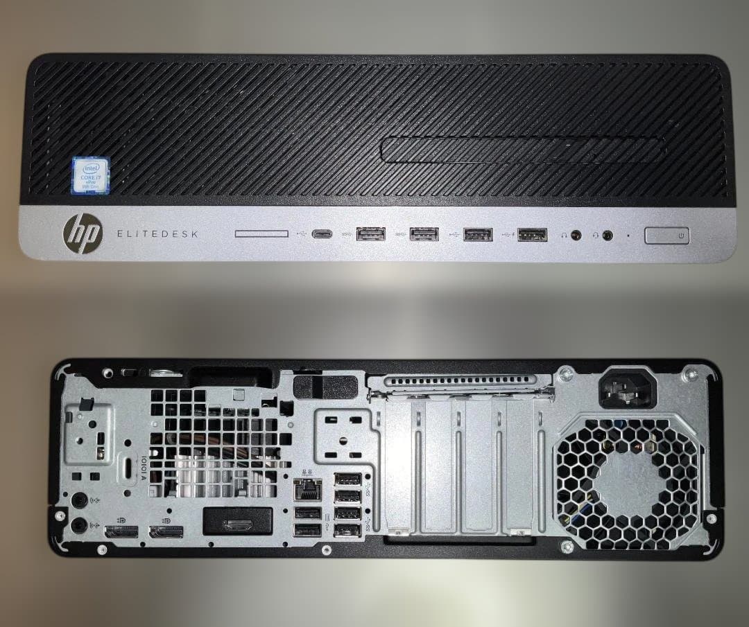 【動作品】HP EliteDesk 800 G5 SF Core i7-9700