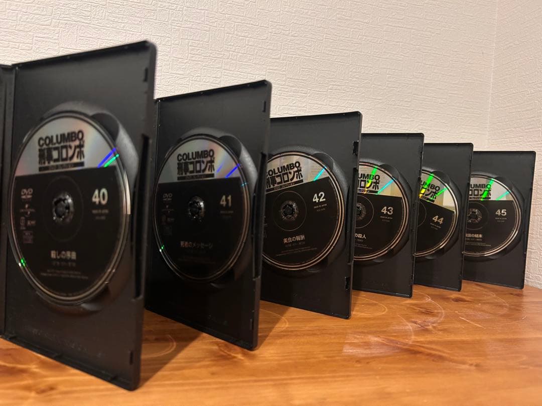 全45巻セット☆デアゴスティーニ 刑事コロンボ DVDコレクション バインダー付