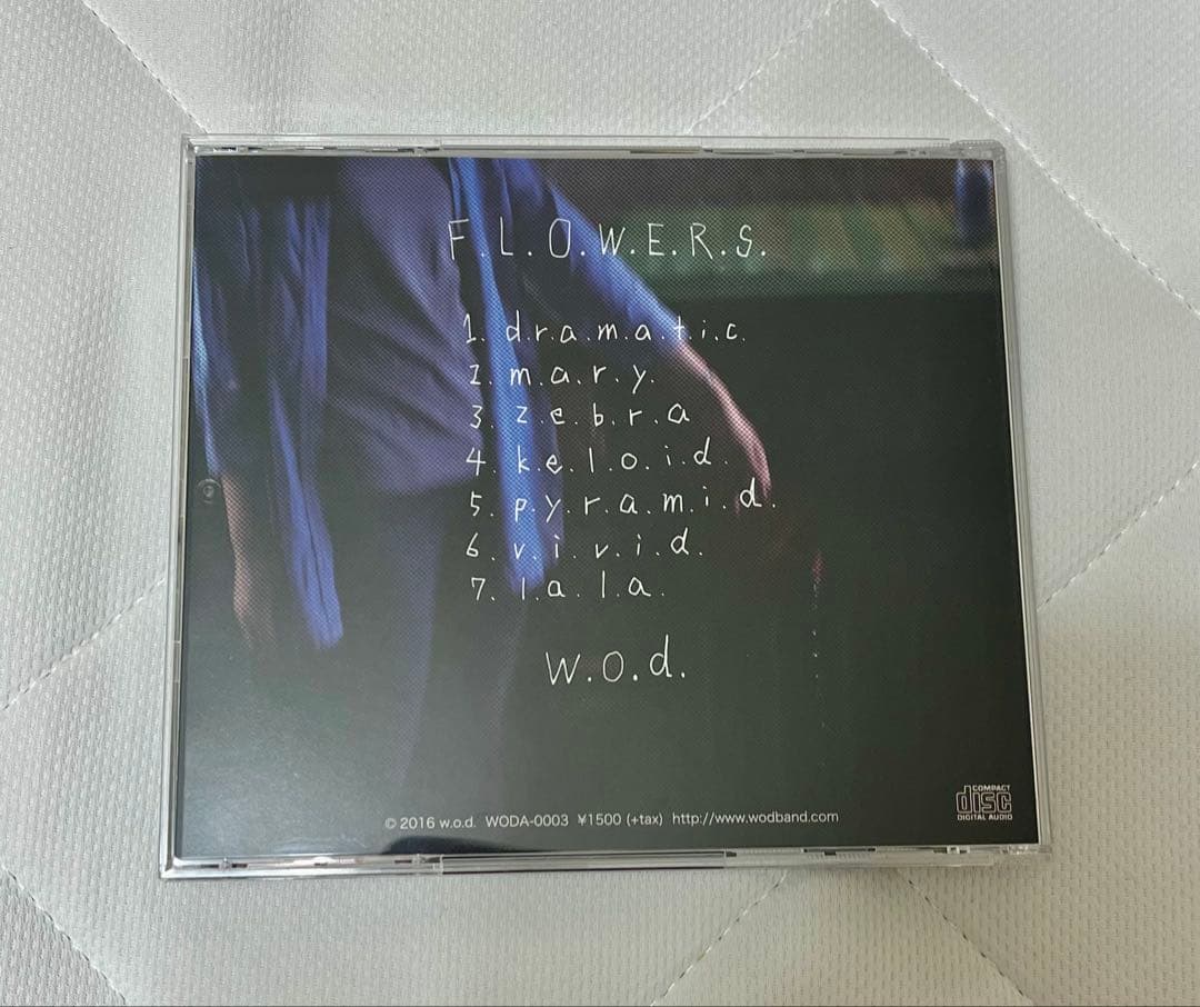 w.o.d. 1st miniアルバム 廃盤 「F.L.O.W.E.R.S.」