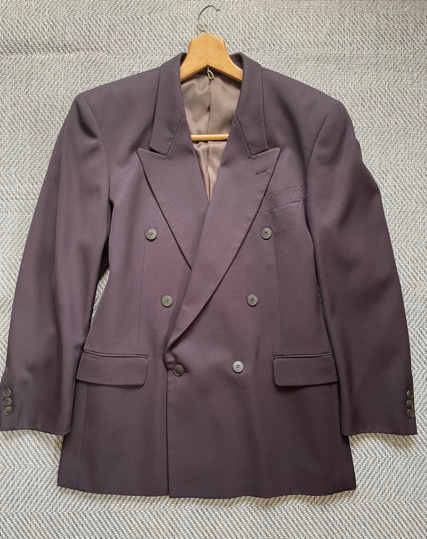 【90s ヴィンテージ】ダブルブレストスーツ　クラシックフィット