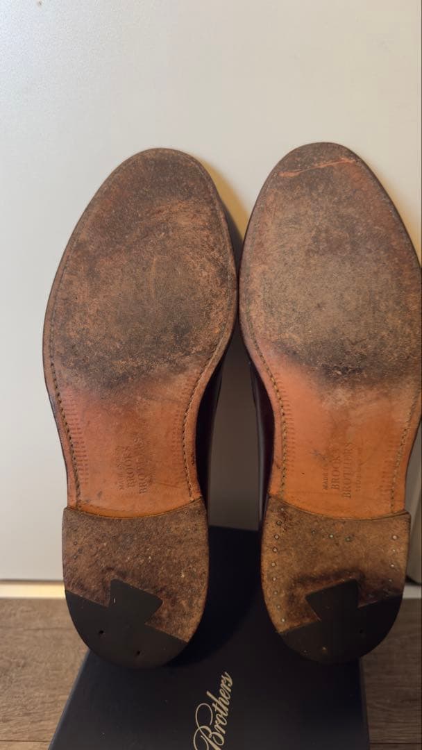 ブルックスブラザーズ Alden タッセルローファー8ハーフ E