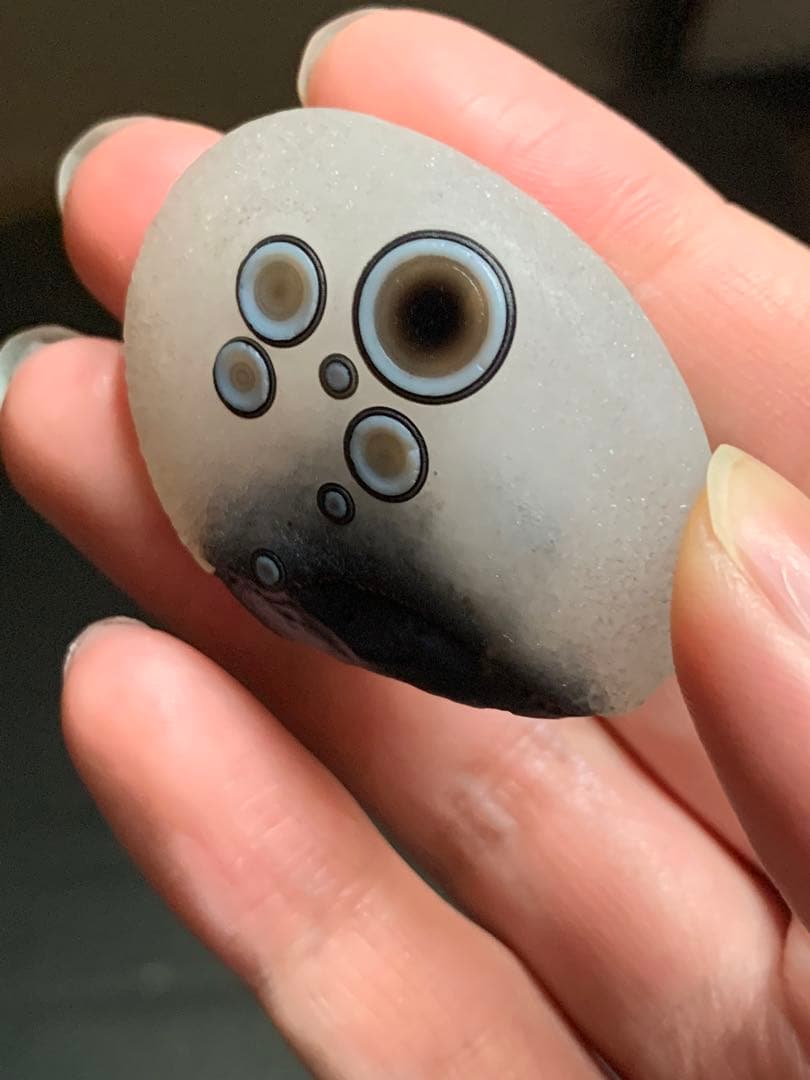 究極のゴビアゲート　ゴビ瑪瑙　蒙古瑪瑙　水石　根付　天眼　天珠　翡翠　化石　隕石