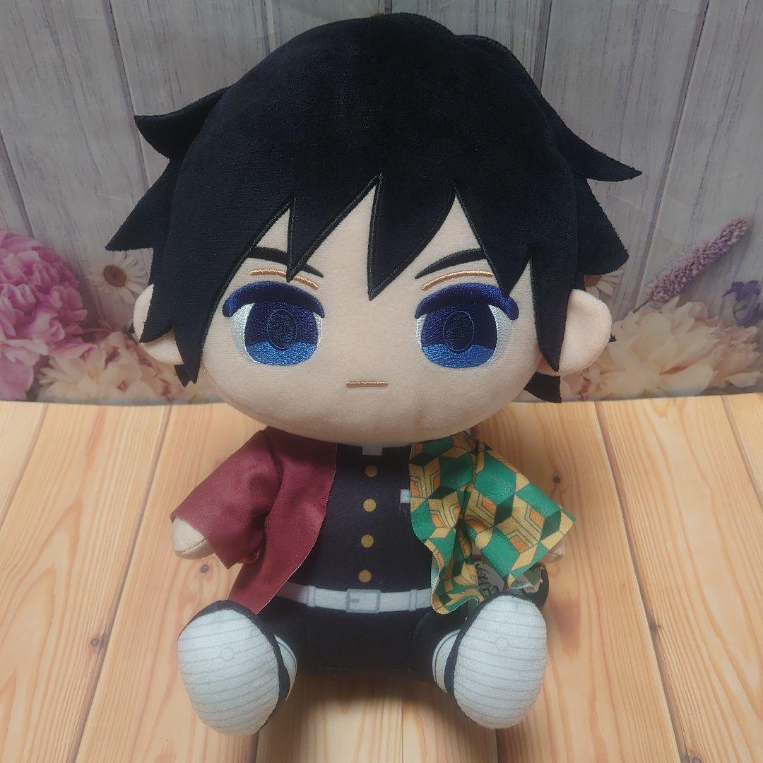 アニメ 鬼滅の刃 ぬいぷりけおすわりBIG 冨岡義勇 ぬいぐるみ ぬいぷりけ ②