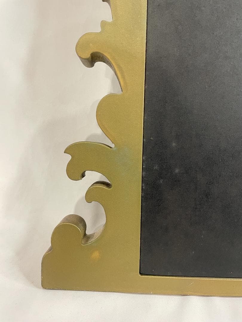 ◻︎ZARA ◻︎　ゴールド ウッド ウォールミラー　フランス　鏡