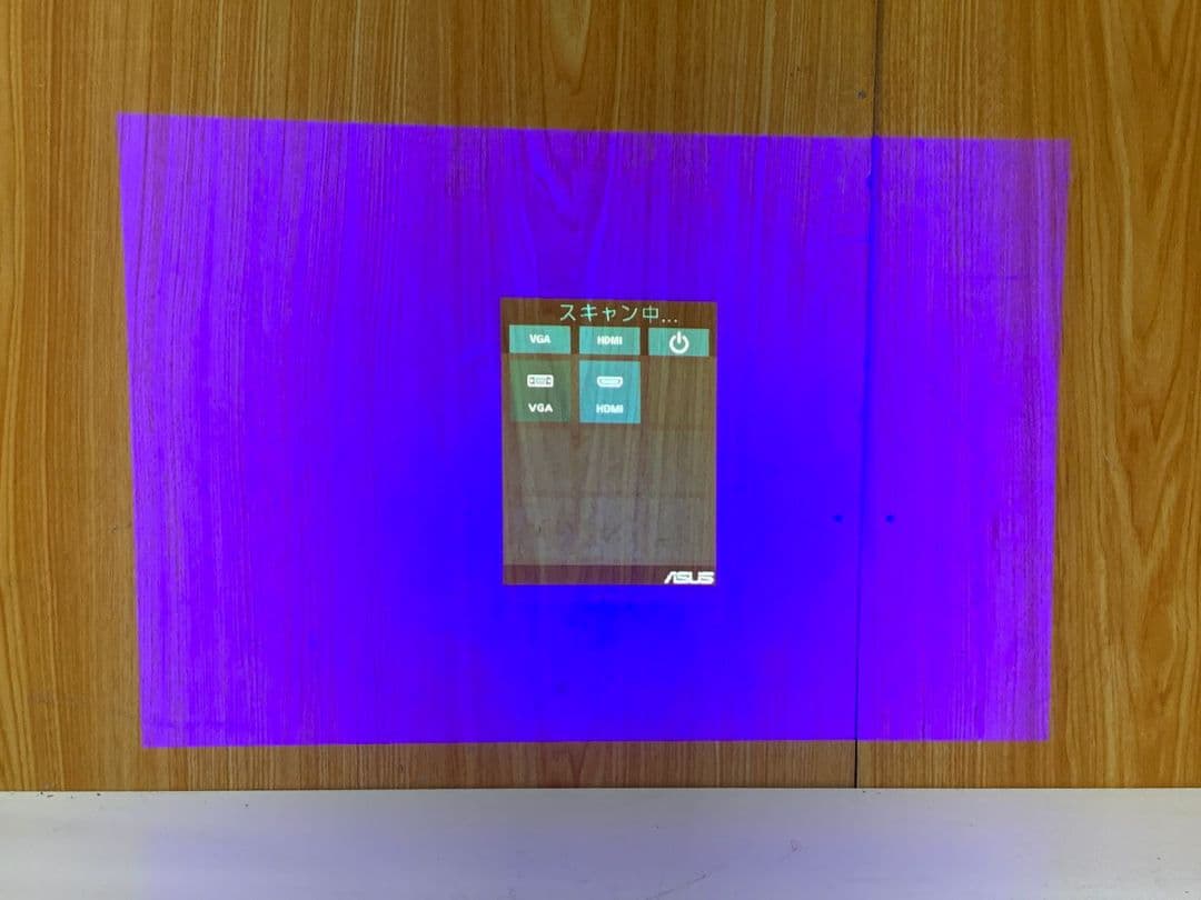 ASUS LED P2E プロジェクターリモコン付き ブラック