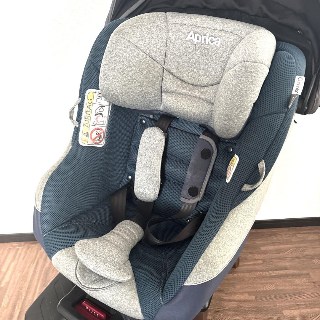 【美品】 Aprica チャイルドシート クルリラPlus ISOFIX