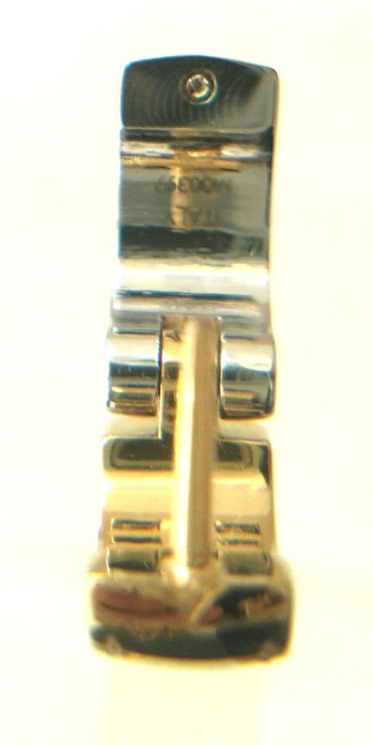 極美品LOUIS VUITTON ブックドレイユ ナノグラム フープピアス 片耳