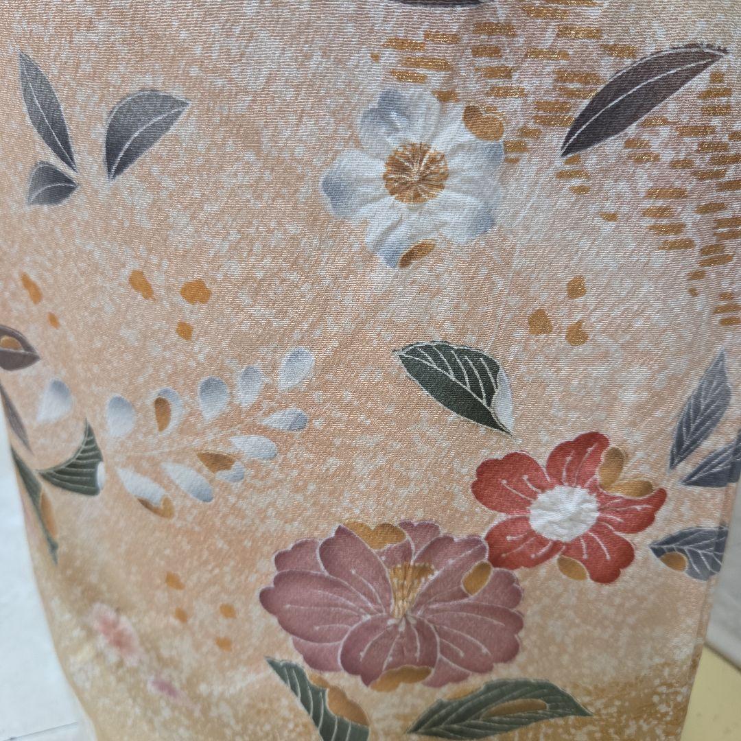 辻ケ花訪問着4点フルセット、 着物、袋帯、帯締め、帯揚げ