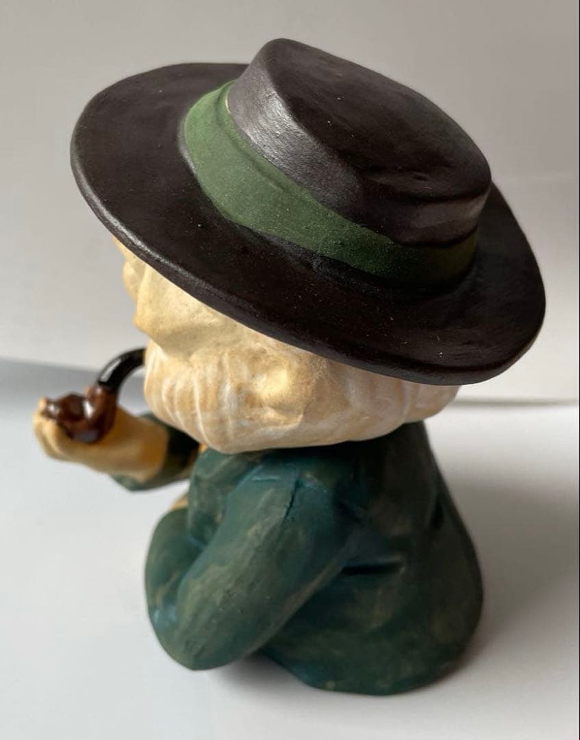 【松栄堂】煙出し人形 パイプおじさん 香炉