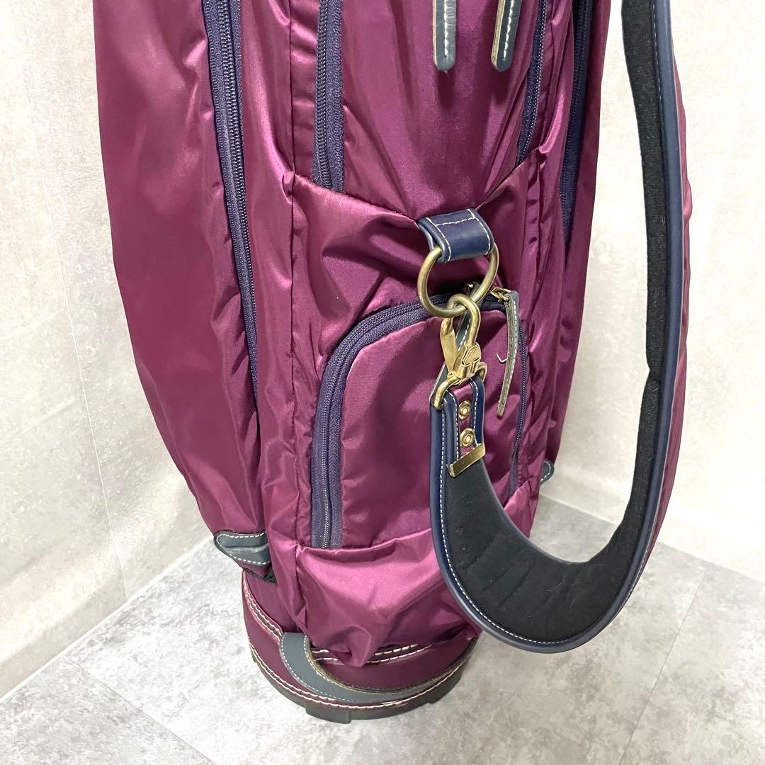 考英舎 KOEISHA ナイロン ハンドメイドキャディバッグ