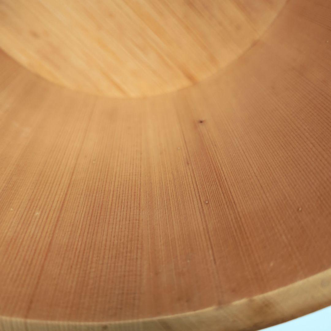 深川・川又　江戸おひつ　八寸約7合　5から6人用　木製 　白ごはんがよりおいしい