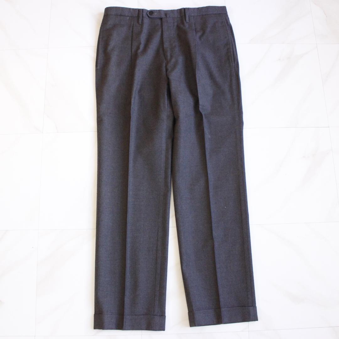 SOVEREIGN カシミヤ混 ダブルセットアップスーツ LLサイズ グレー