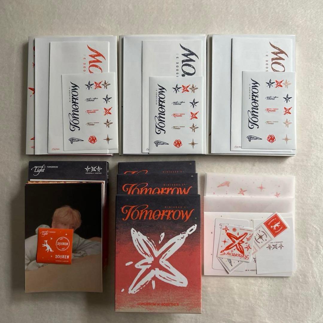 TXT アルバム CD トレカ 封入 まとめ売り