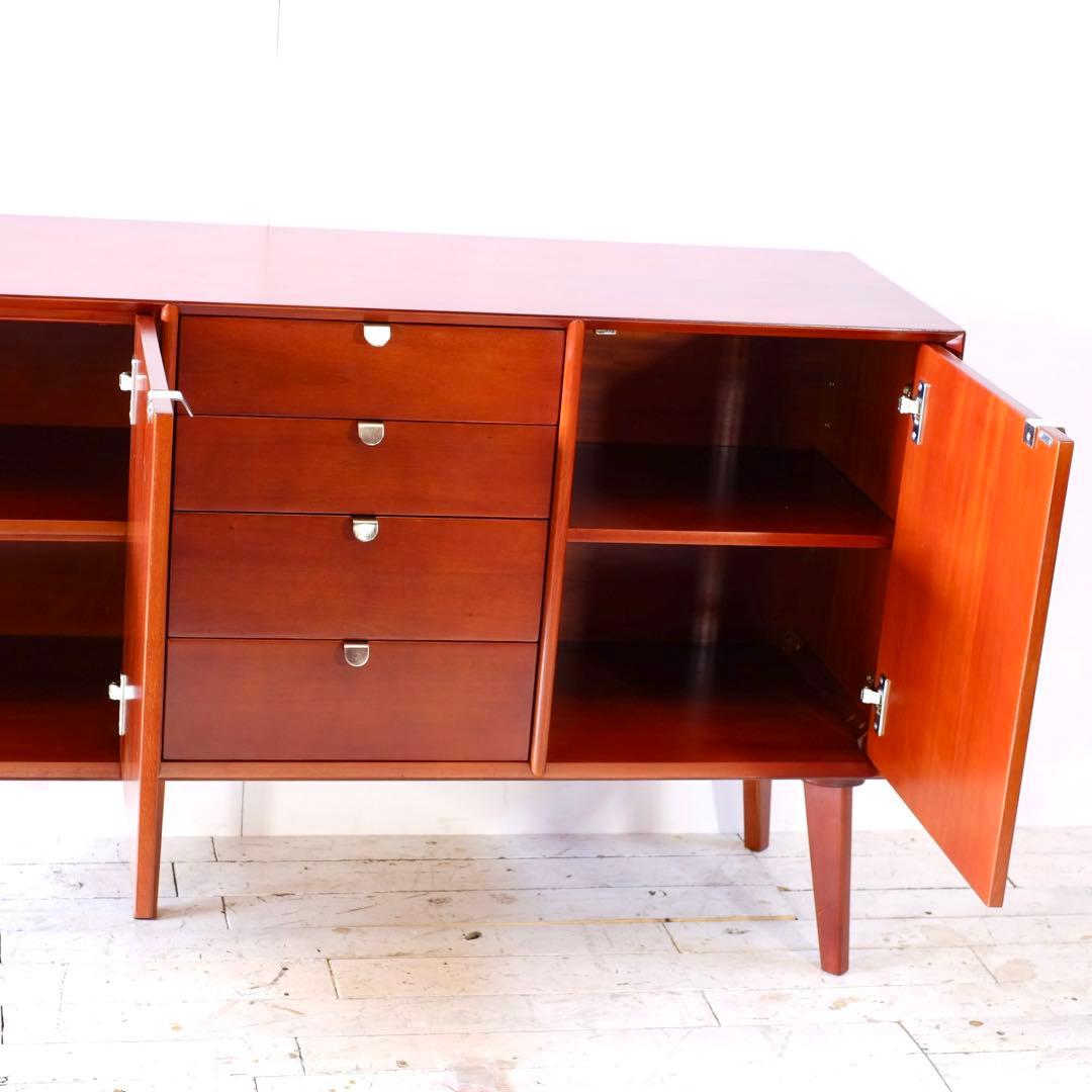 F 新品 160cm リビングボード キャビネット 北欧 ホテル仕様 収納