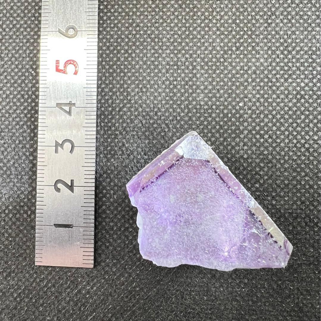 可愛い‼︎ ヤオガンシャン　パープルグラデーションフローライト　可愛い‼︎（2回目）