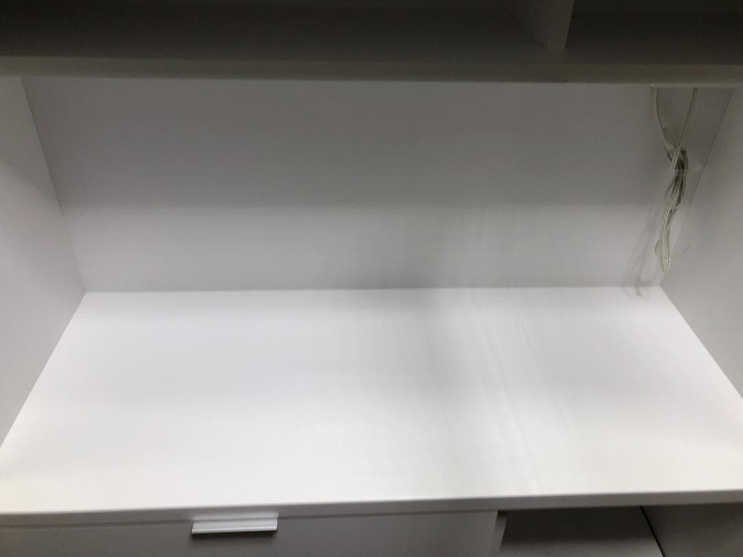 美品　ニトリ　エトナ・食器棚・キッチンボード　幅105cm　73027-3-00