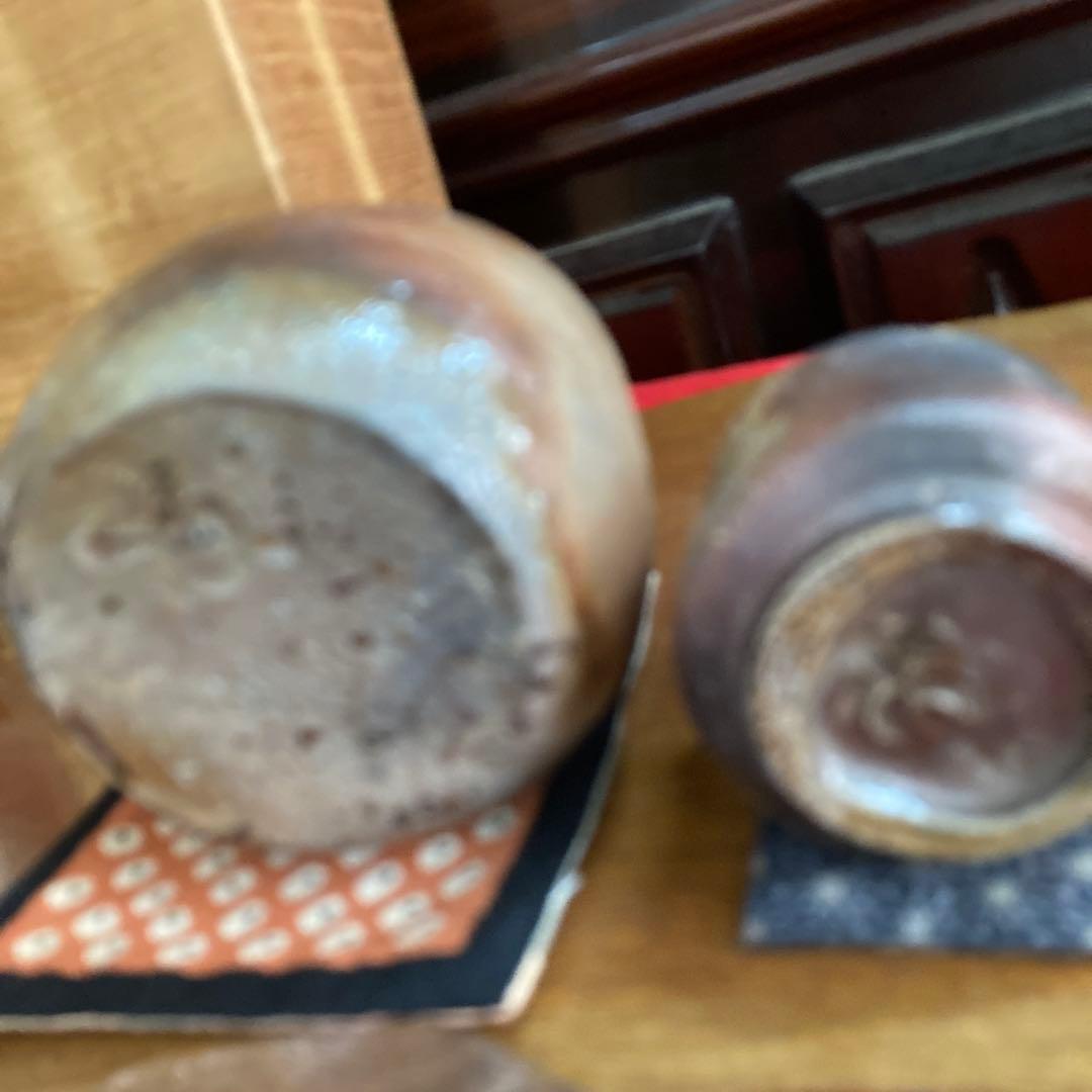 備前焼西川作です徳利ぐい呑みセットです❣️