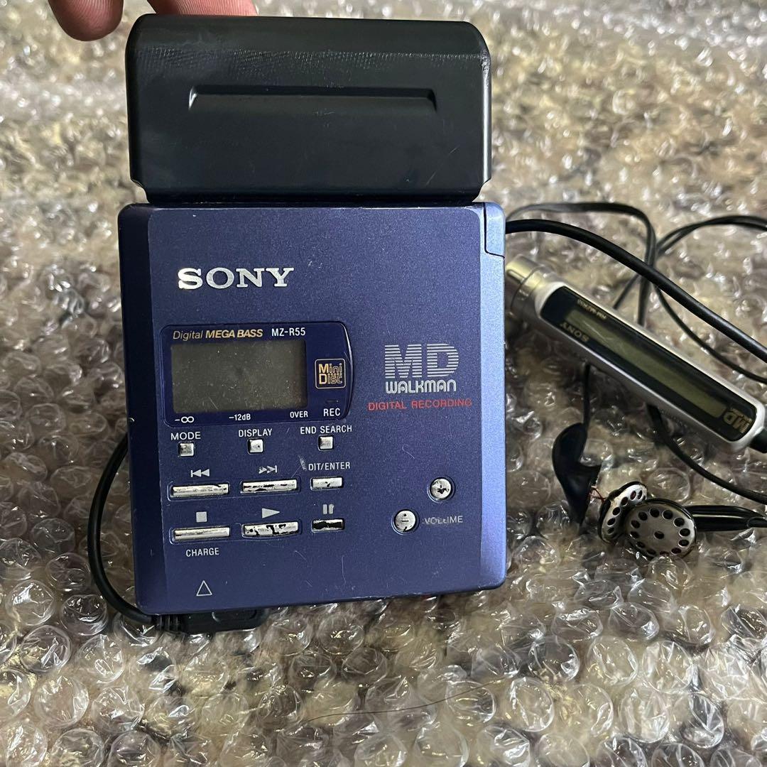SONY MDウォークマン MZ-R55動作確認済み