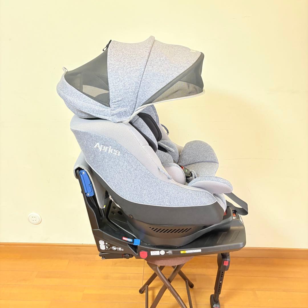 【美品・付属品完備】アップリカ チャイルドシート クルリラAC ISOFIX